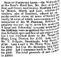 Property and Land Sales  1877-06-09 CH